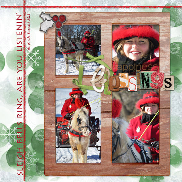 Shabby Christmas Paper Pak
