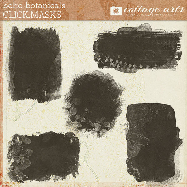 Boho Botanicals Click.Masks