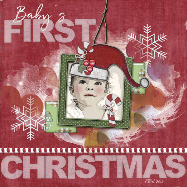Shabby Christmas Paper Pak