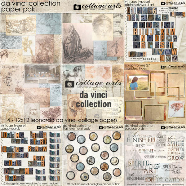 Da Vinci Collection Flair Element Pak