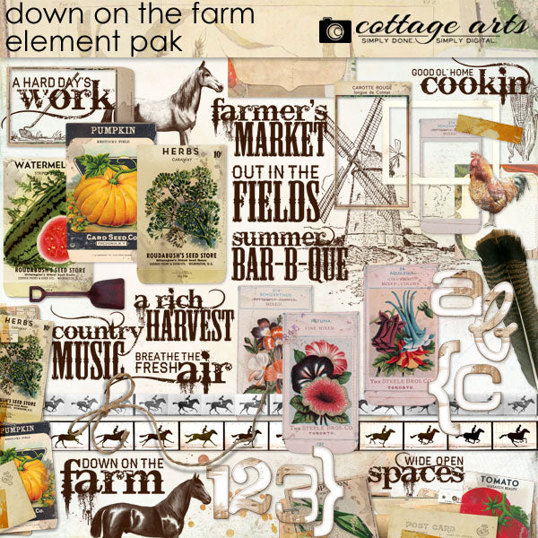 Down on the Farm Element Pak