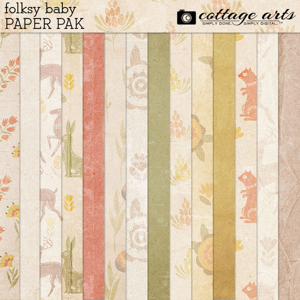 Folksy Baby Paper Pak