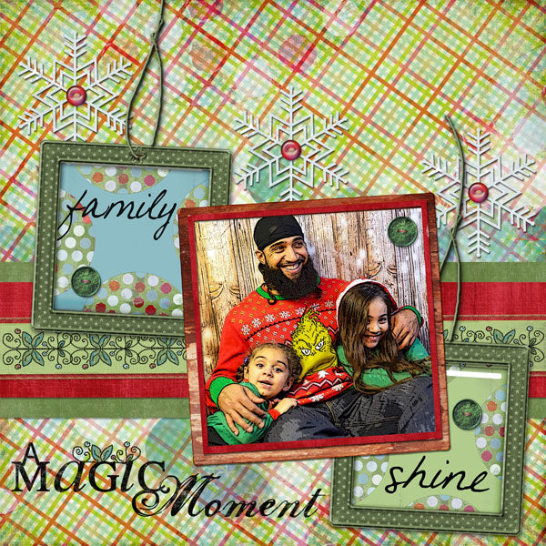 Shabby Christmas Paper Pak