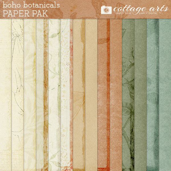 Boho Botanicals Paper Pak