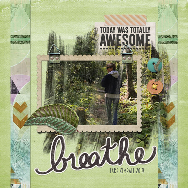 Nature Walk Scrap.Words