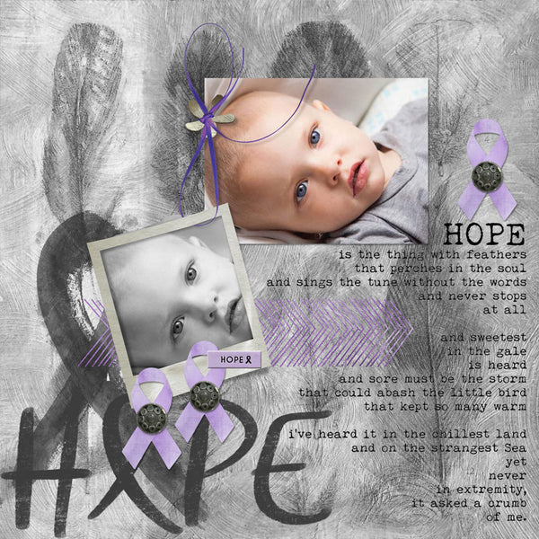 Have Courage Scrap.Words 2