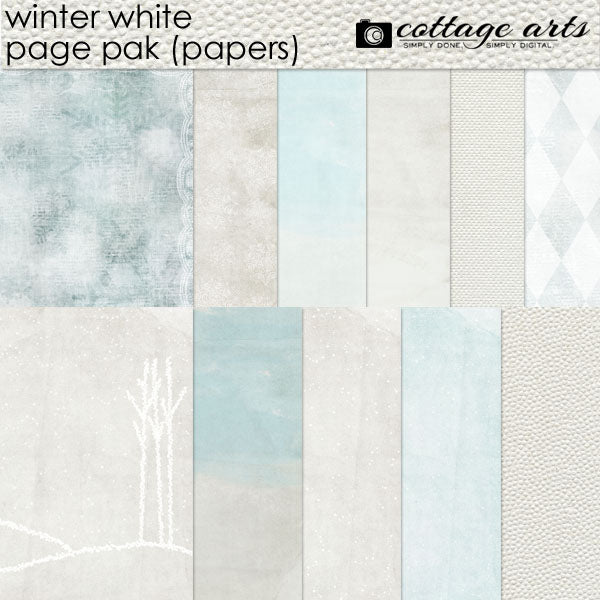 Winter White Page Pak