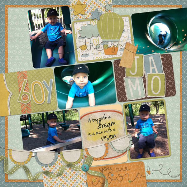 Adorable Boy Page Pak