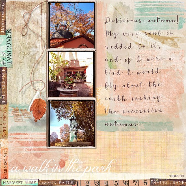Fall Flutter Paper Pak