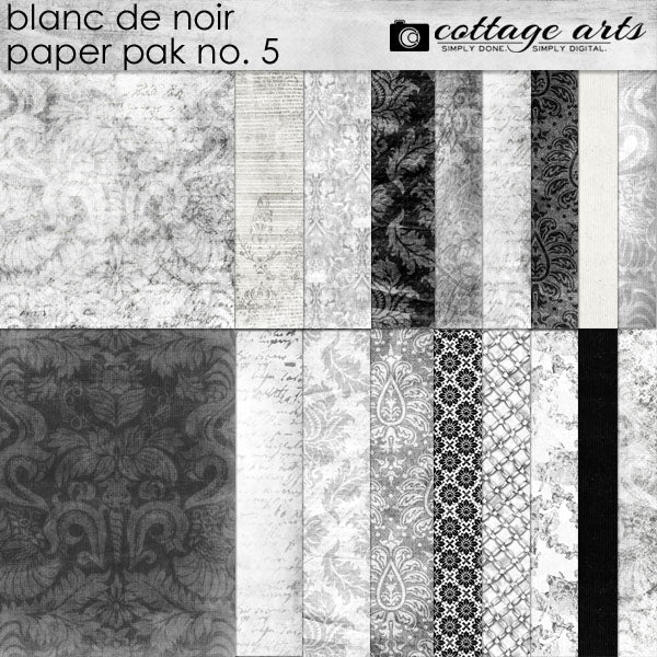 Blanc de Noir 5 Paper Pak