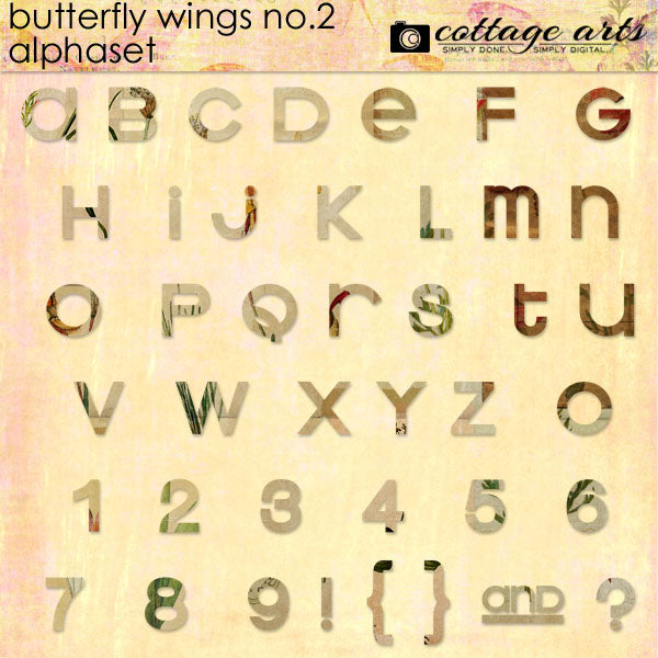 Butterfly Wings 2 AlphaSet