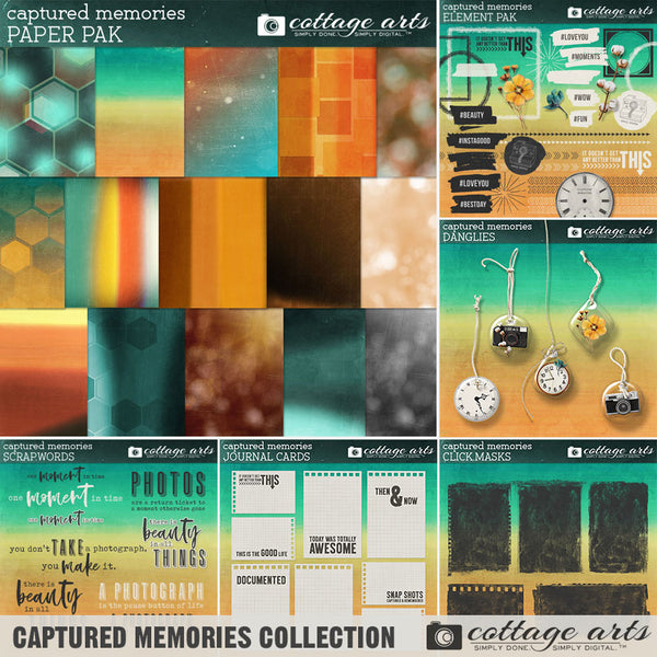 Captured Memories Scrap.Words