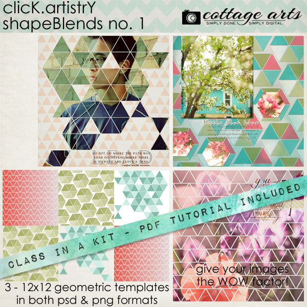 CLASS-IN-A-KIT: Click.Artistry ShapeBlends 1