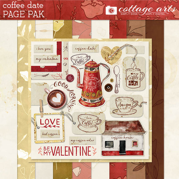 Coffee Date Page Pak