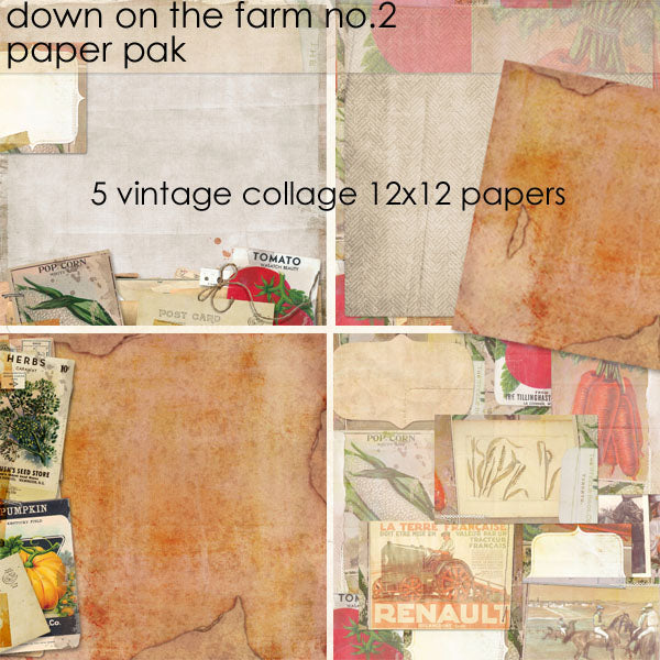 Down on the Farm 2 Paper Pak