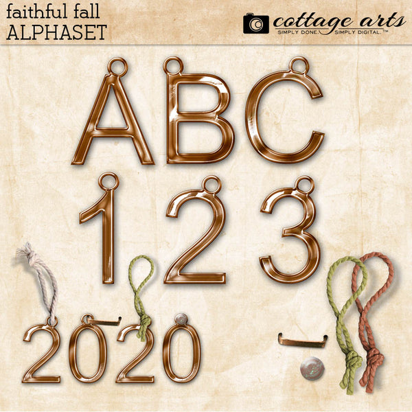 Faithful Fall AlphaSet