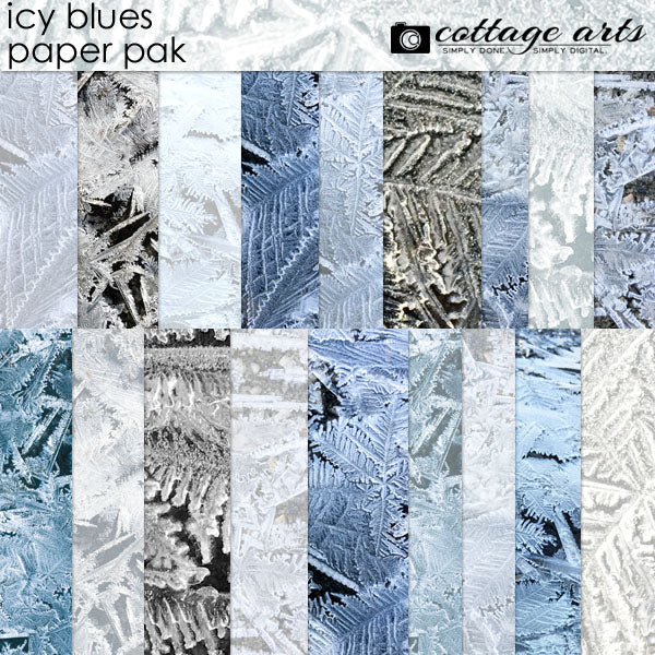 Icy Blues Paper Pak