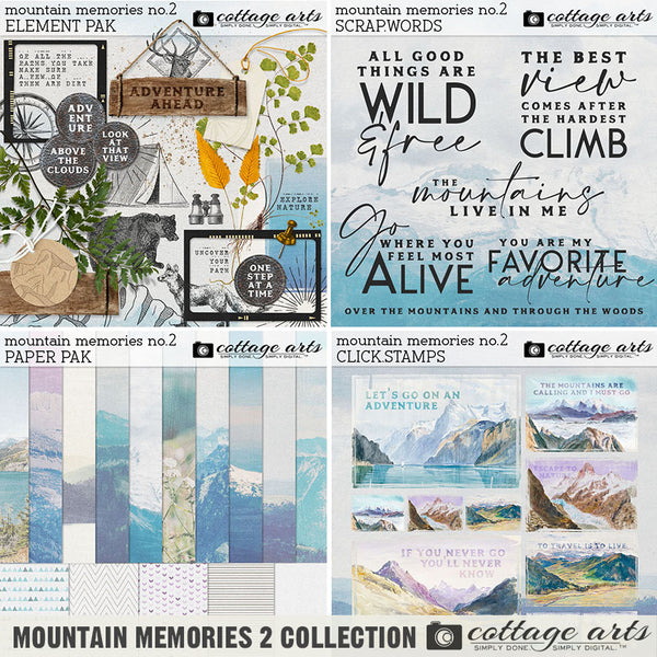 Mountain Memories 2 Click.Stamps