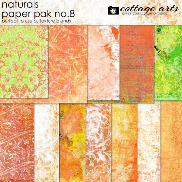 Naturals 8 Paper Pak