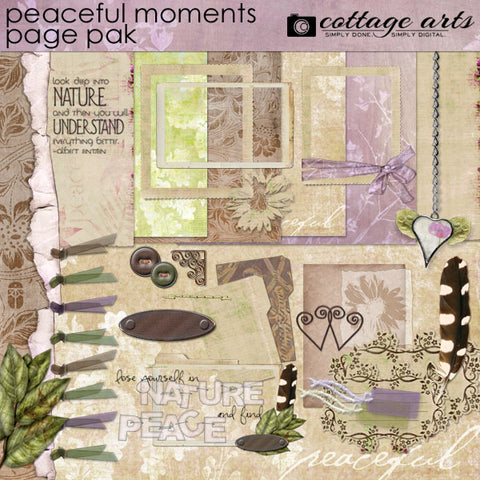 Peaceful Moments Page Pak