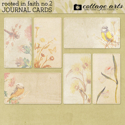 Rooted in Faith 2 Journal Cards