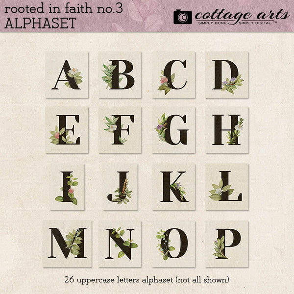 Rooted In Faith 3 AlphaSet