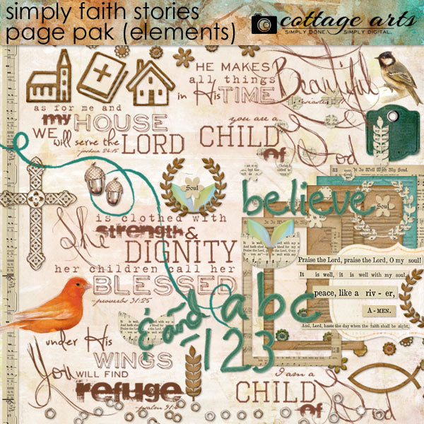 Simply Faith Stories Page Pak