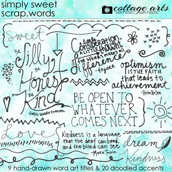 Simply Sweet Scrap.Words