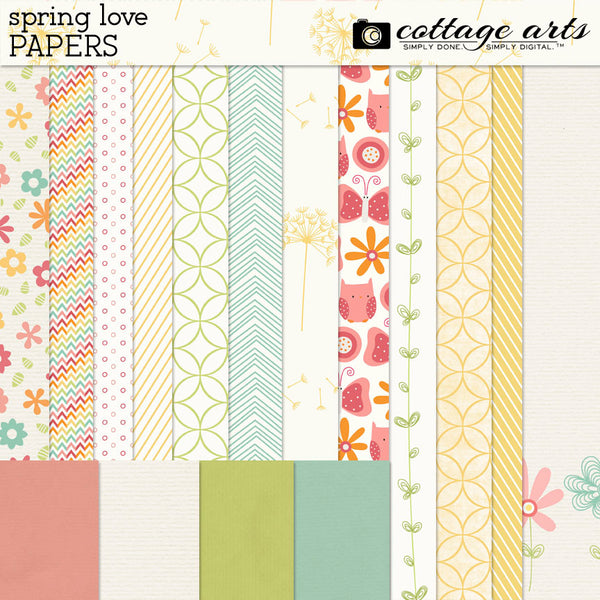 Spring Love Page Pak