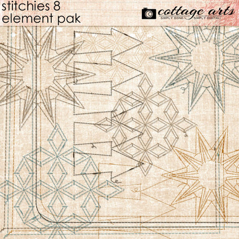 Stitchies 8 Element Pak