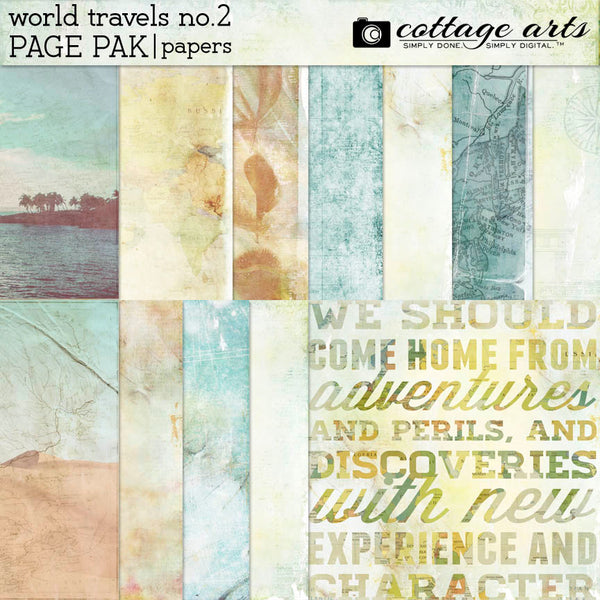 World Travels 2 Page Pak