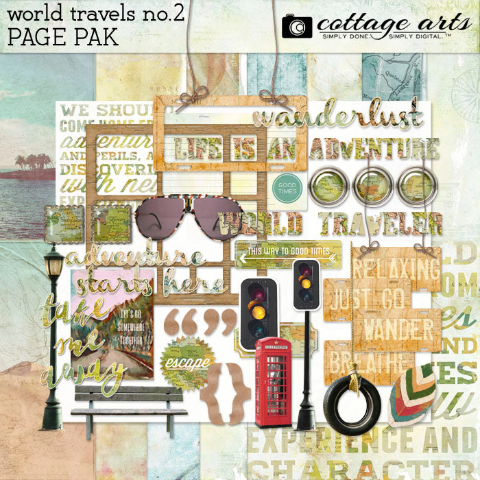 World Travels 2 Page Pak
