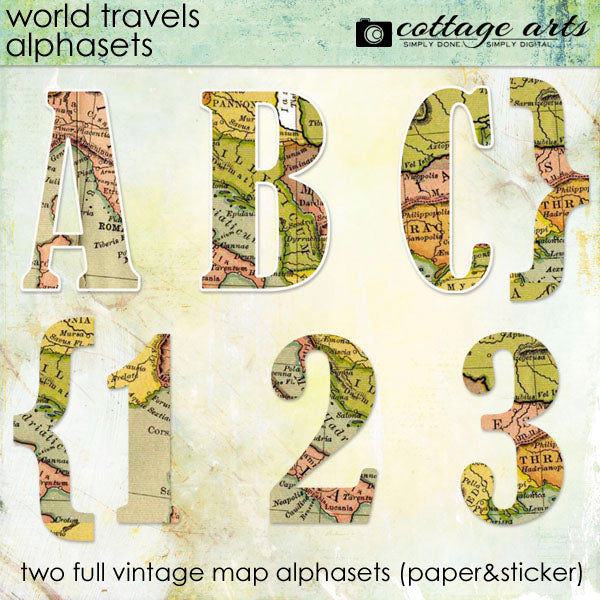 World Travels Alphasets