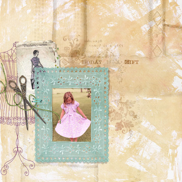 Linens & Lace Art Journal Cards