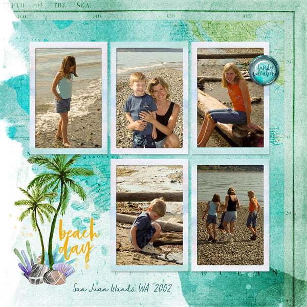 Ocean Escape Page Pak