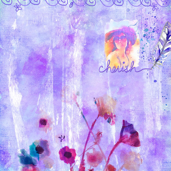 Art Journal - Blossoming Paper Pak