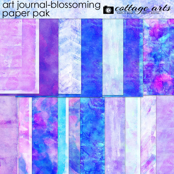 Art Journal - Blossoming Paper Pak