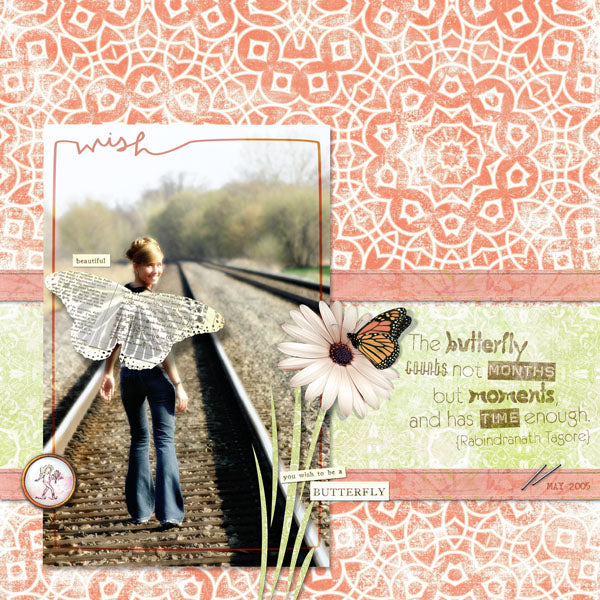 Butterfly Wings 1 Page Pak