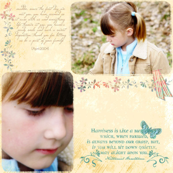Butterfly Wings 1 Page Pak
