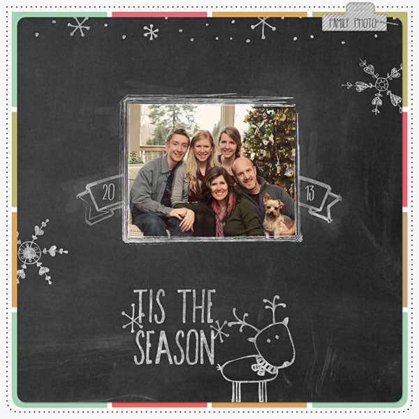 Chalkboard Christmas Mini Pak