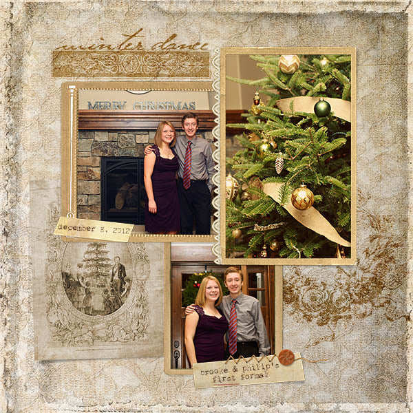 Nutcracker Christmas Page Pak
