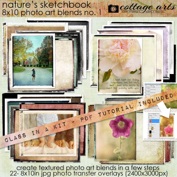 Nature's Sketchbook - Photo Art Blends 1