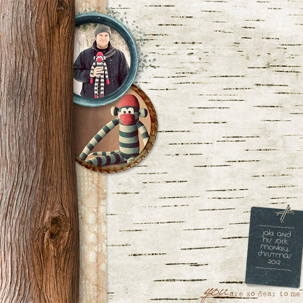 Winter Birch Page Pak