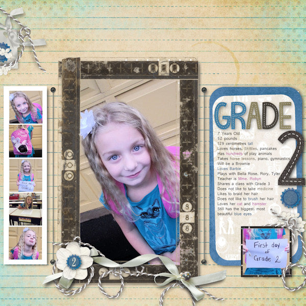 Scrap Templates 49 - Photo Booth Strips