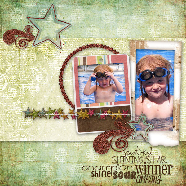 Shining Star Scrap.Words