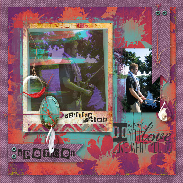 Spring Dance Art Journal Page Pak