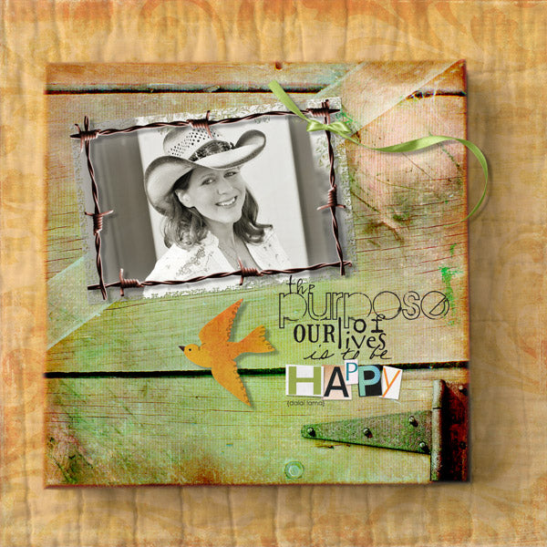 Recycled Inspiration Scrap.Words