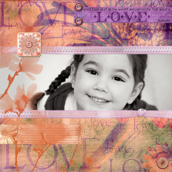 Simply Love 1 Element Pak w/AlphaSet