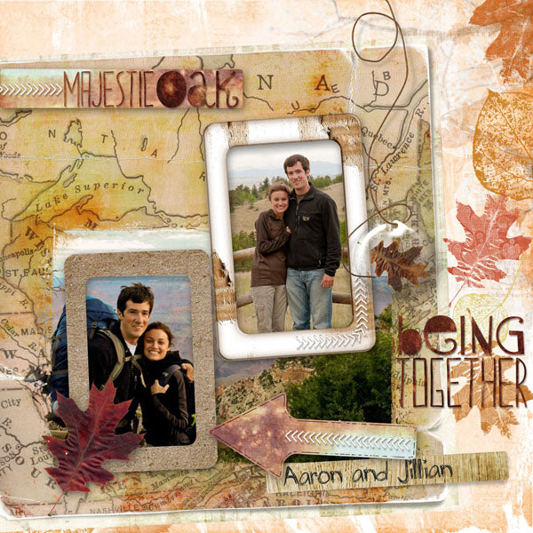 Autumn Fields Danglies