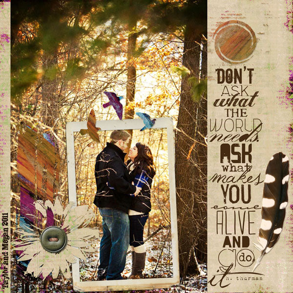 This is Life 5 Scrap.Words